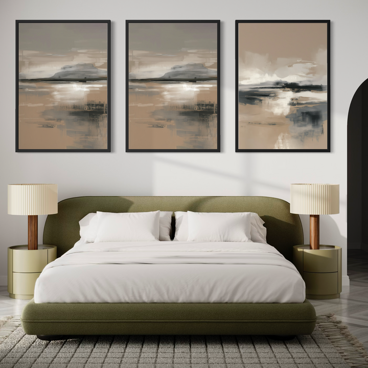 Set of 3 Framed Canvas - Patagonia