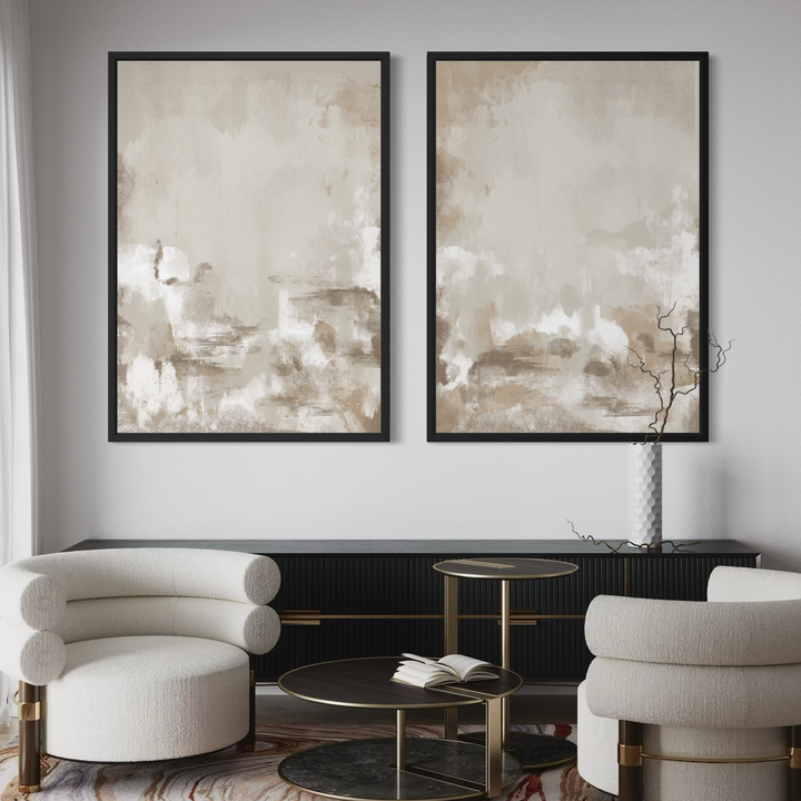 Framed Canvas Set of 2 - Capri