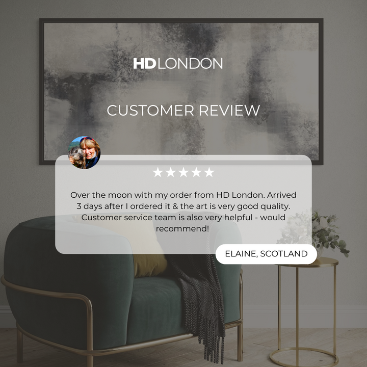 Framed Canvas - Glacier