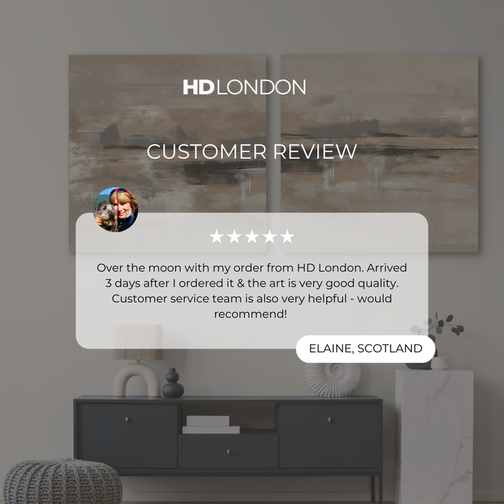 Abstract Canvas Set of 2 - Rome