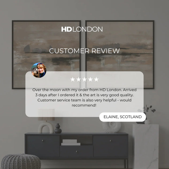 Abstract Art set of 2 prints - Rome