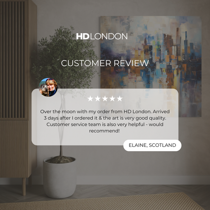 Abstract Canvas - Manhattan Mist