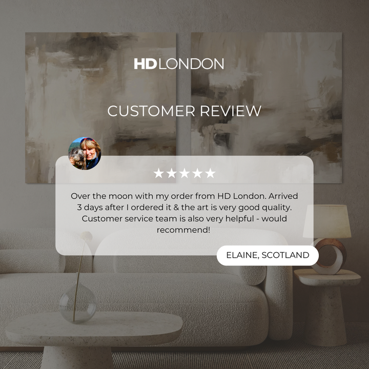 Abstract Canvas Set of 2 - Santorini