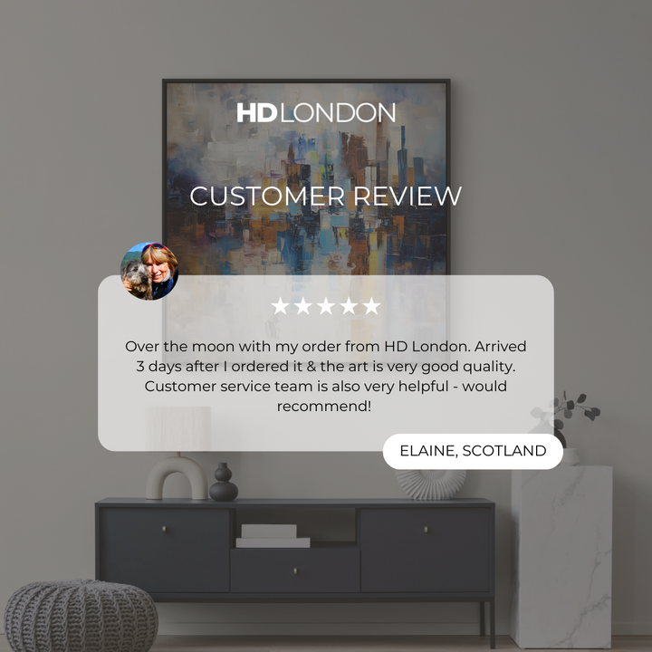 Framed Canvas - Spring Moss