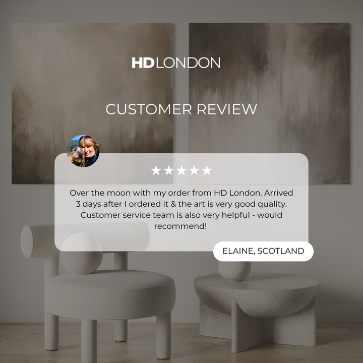 Abstract Canvas Set of 2 - Brown Essence