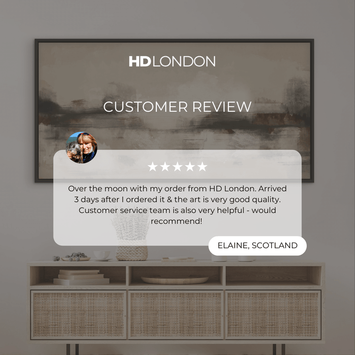 Framed Canvas - Amalfi Horizon