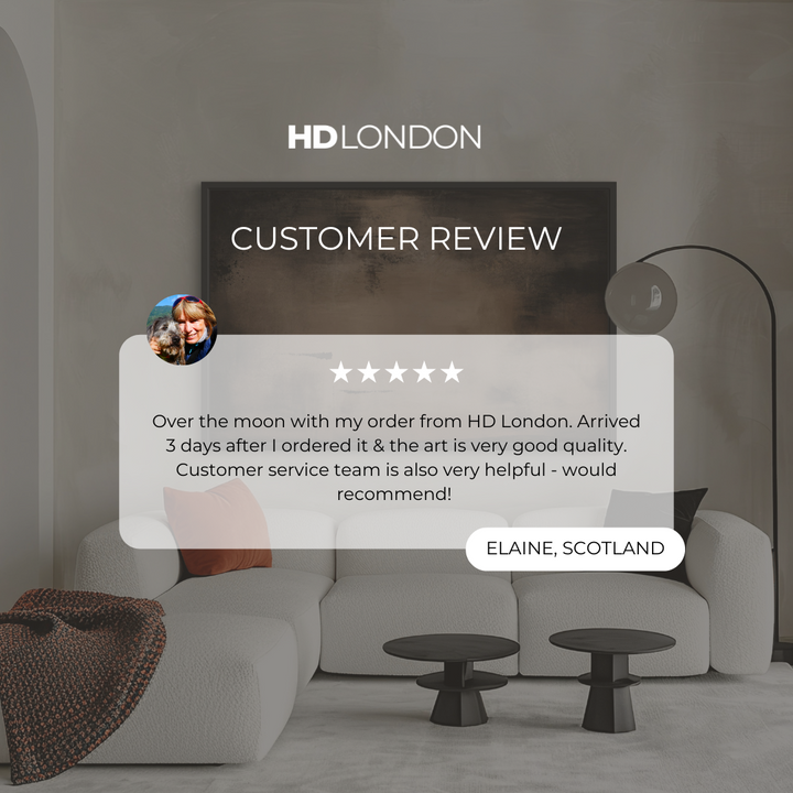 Framed Canvas - Charcoal Nights