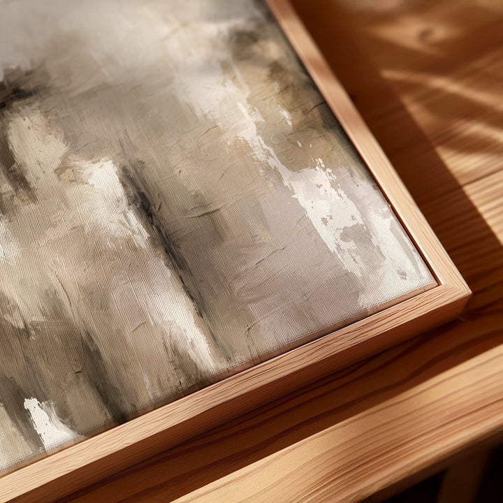 Framed Canvas - Santorini