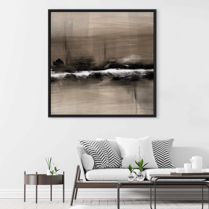 Framed Canvas - Dusk Reflection