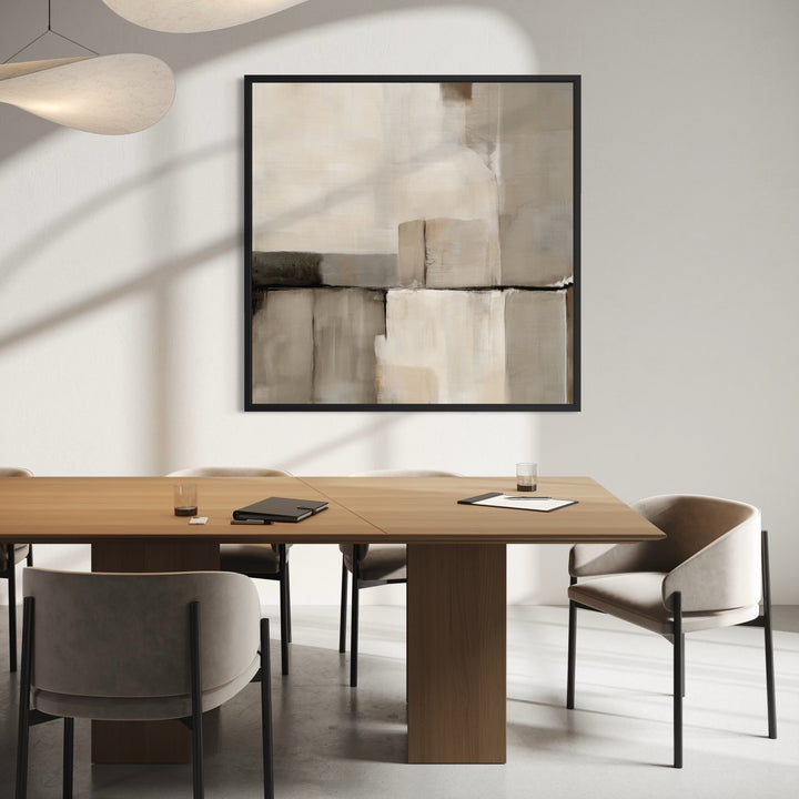 Framed Canvas - Linen Forms