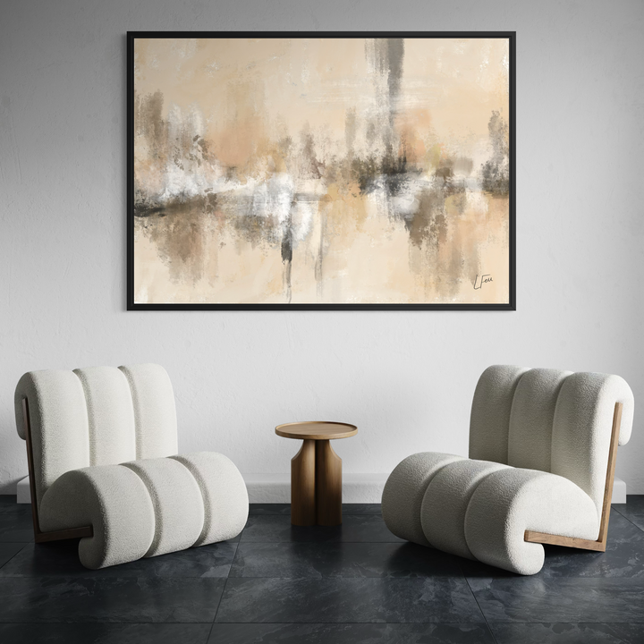 Framed Canvas - Bordeaux