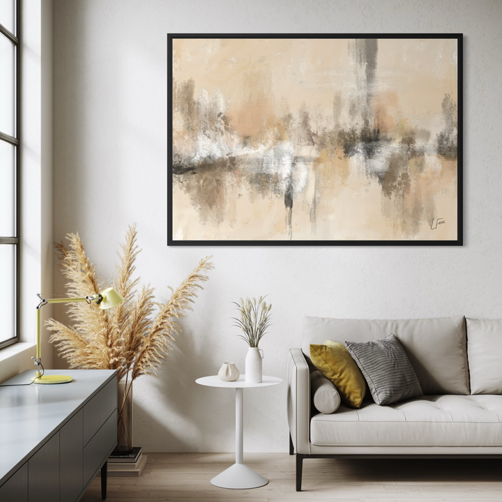 Framed Canvas - Bordeaux