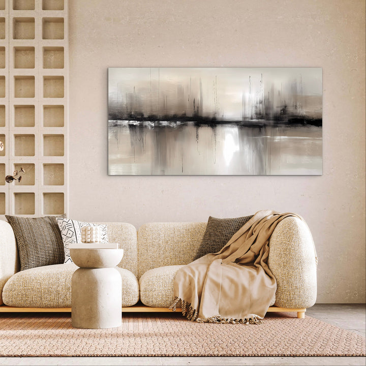 Abstract Canvas - Dusk Line