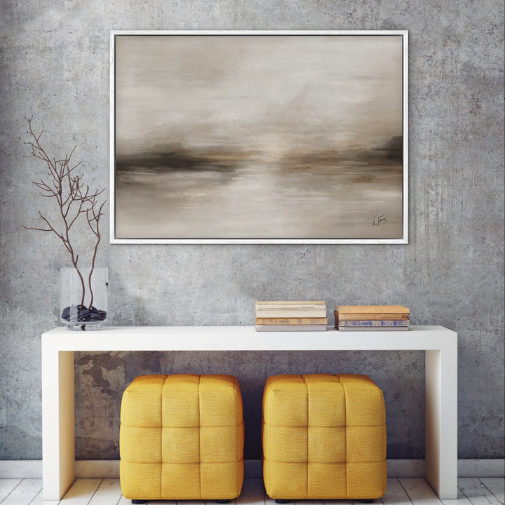 Framed Canvas - Calm Storm