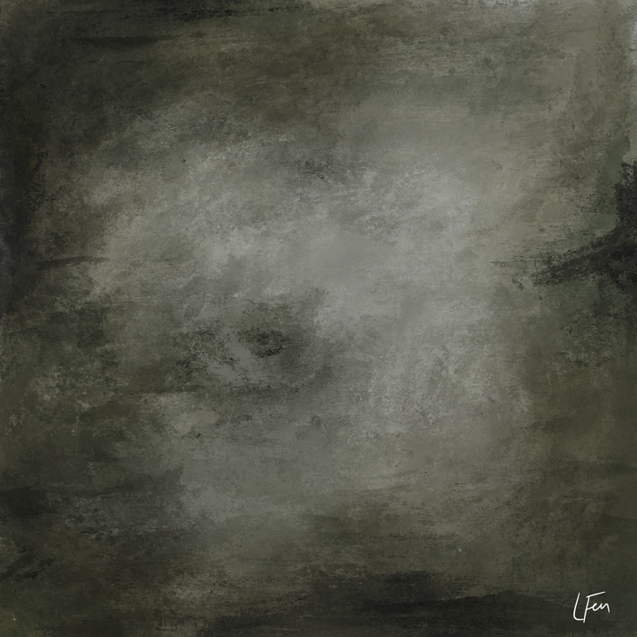 Framed Canvas - Verdant Haze