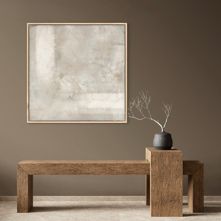 Framed Canvas - Copenhagen Grey