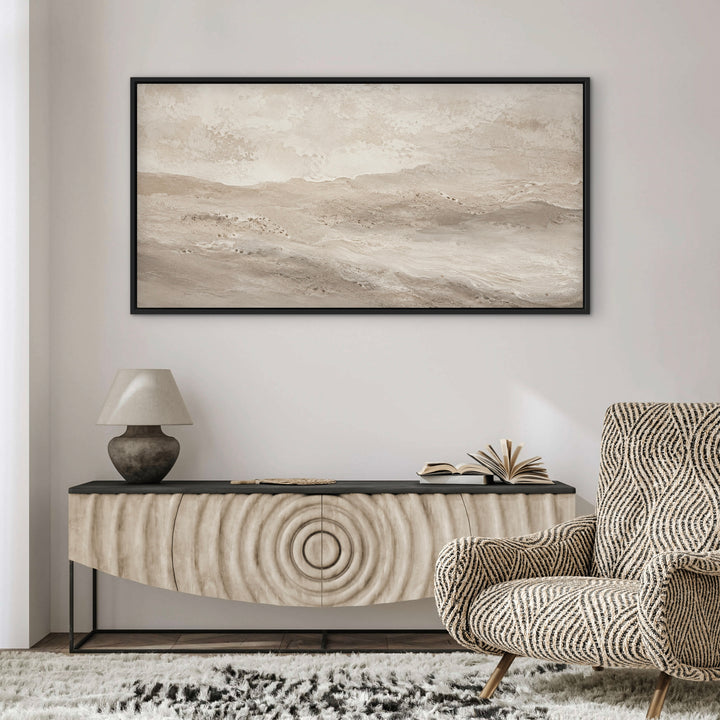 Framed Canvas - Dune