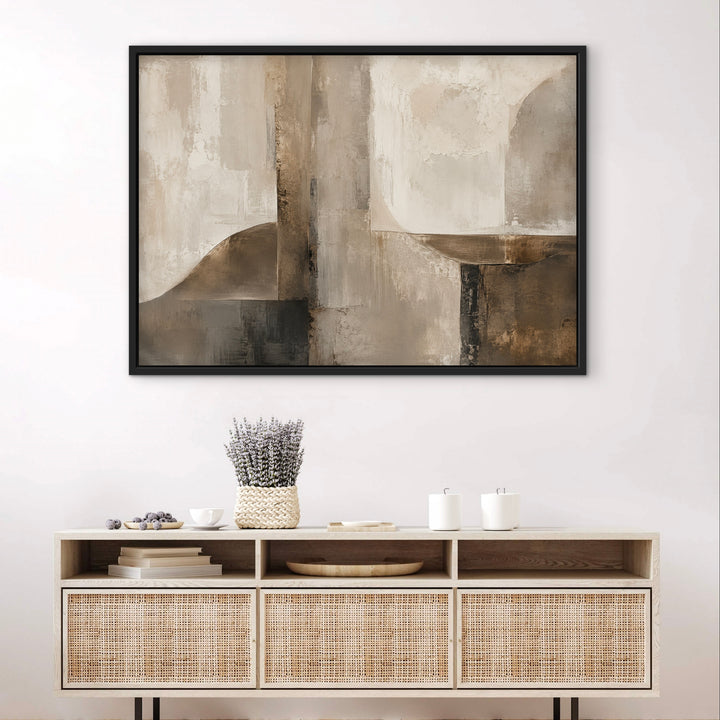 Framed Canvas - Bronze Vault