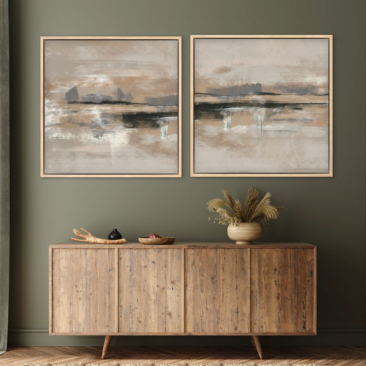 Gerahmtes Leinwand-Set (2-teilig) – Rom