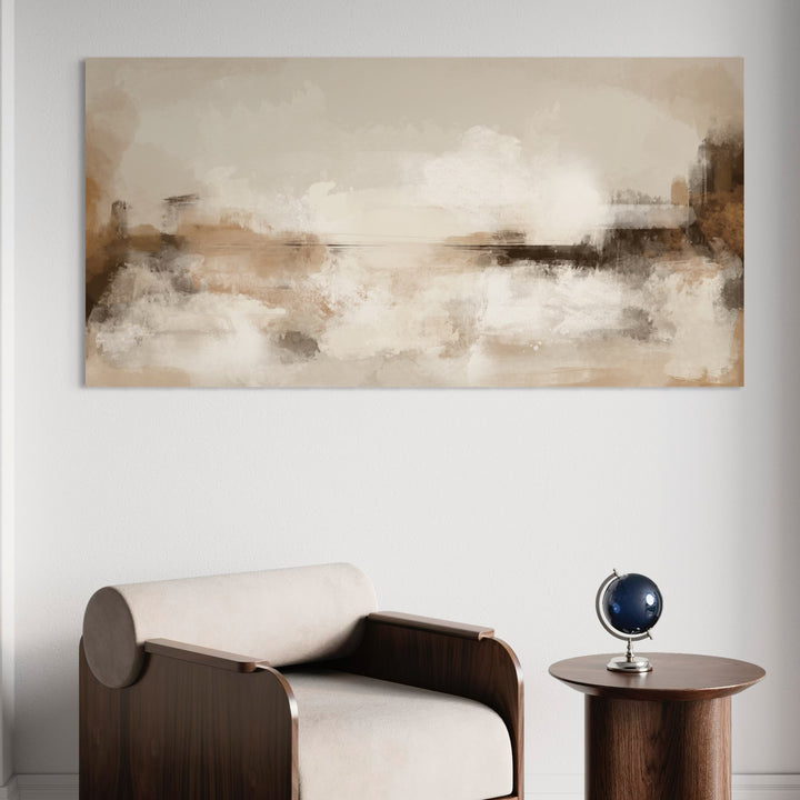 Abstract Canvas - Seville Red