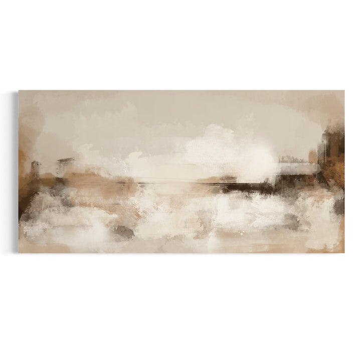 Abstract Canvas - Seville Red