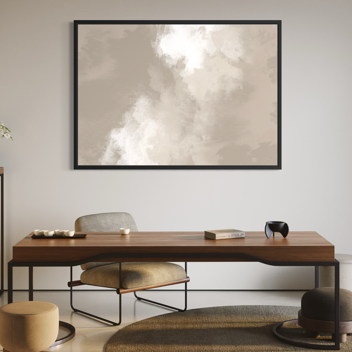 Framed Canvas - Clouds