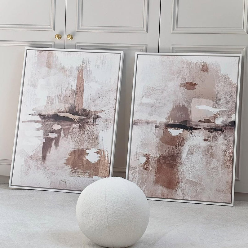 Framed Canvas Set of 2 - Portofino