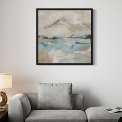 Set of 1 - Abstract Art 'Ocean Mountain'