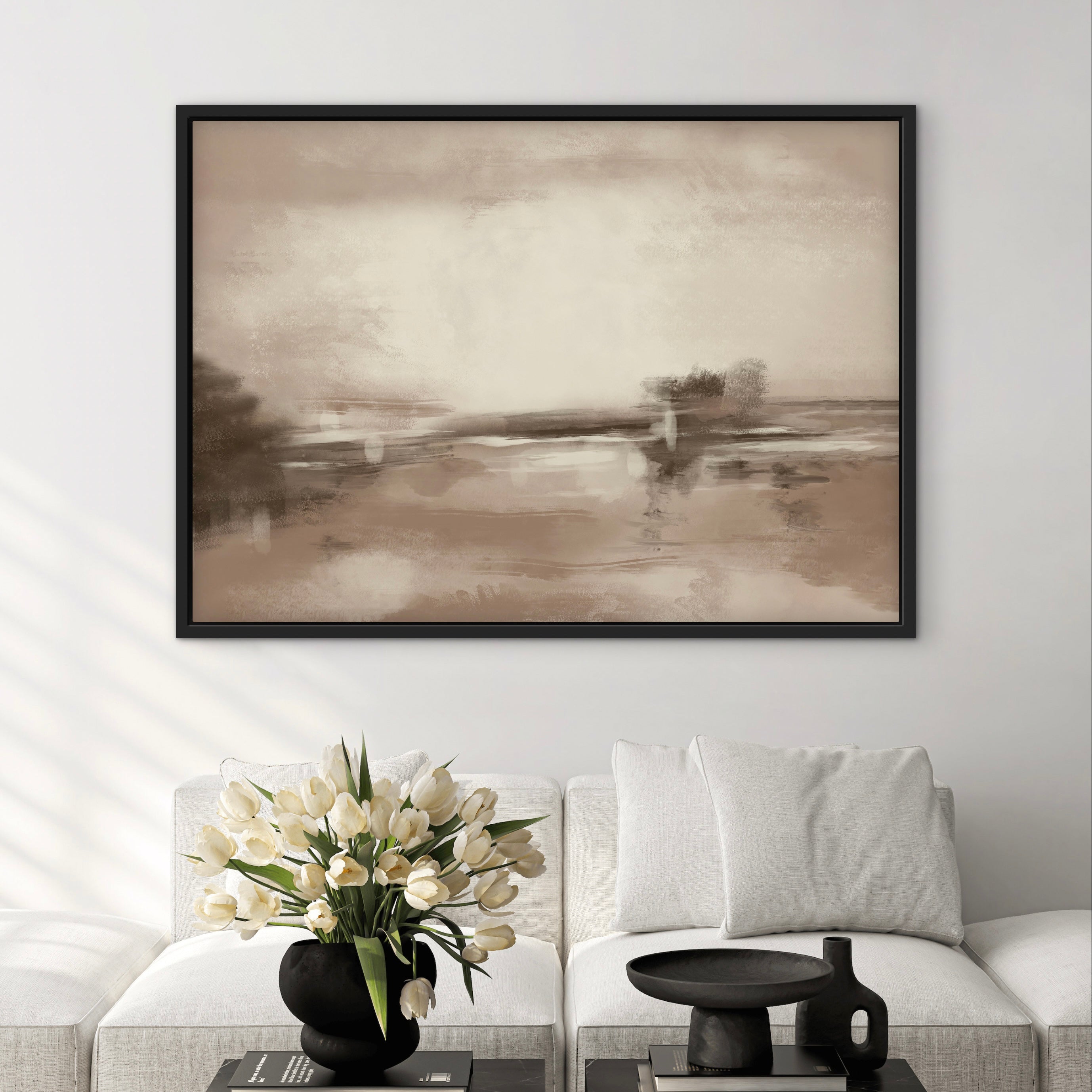 Framed Canvas - The Crossing