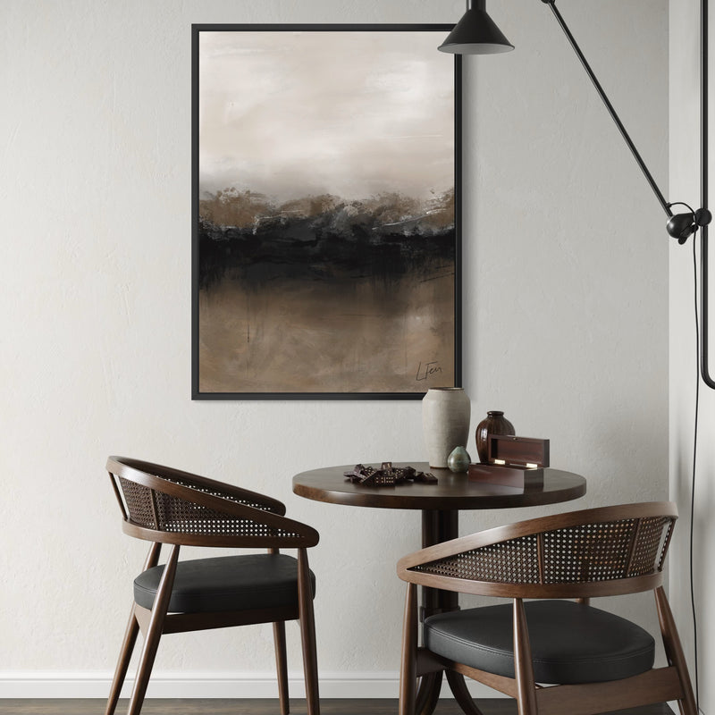 Framed Canvas - Mocha Dusk