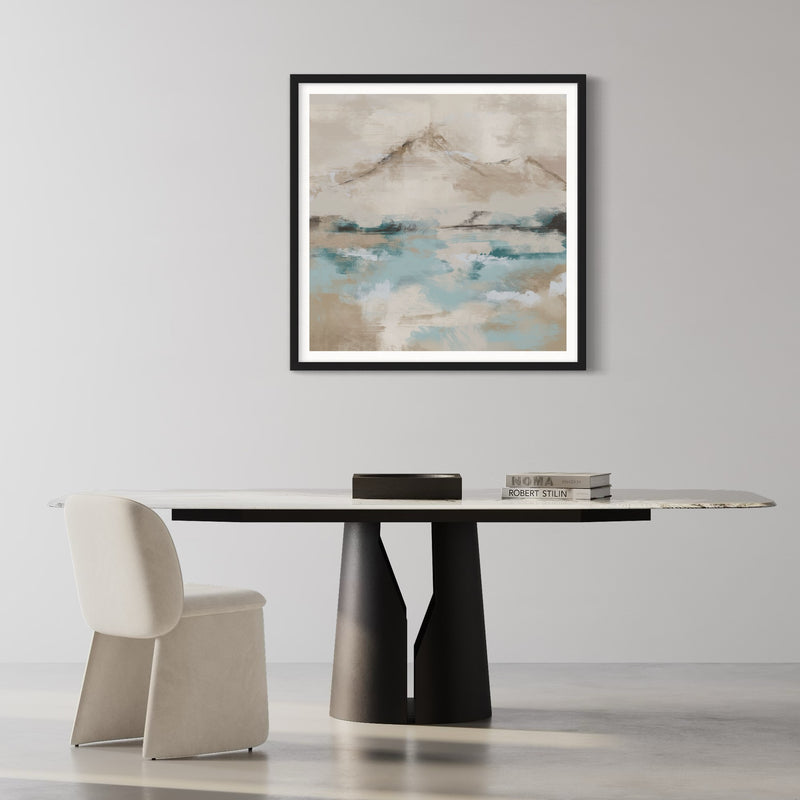 Set of 1 - Abstract Art 'Ocean Mountain'