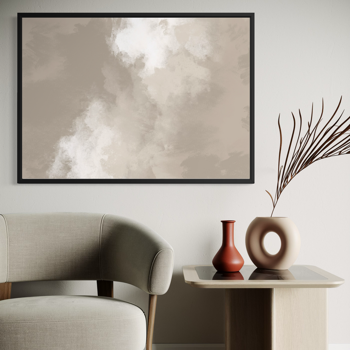 Framed Canvas - Clouds