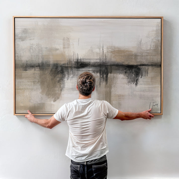 Framed Canvas - Nude Heaven