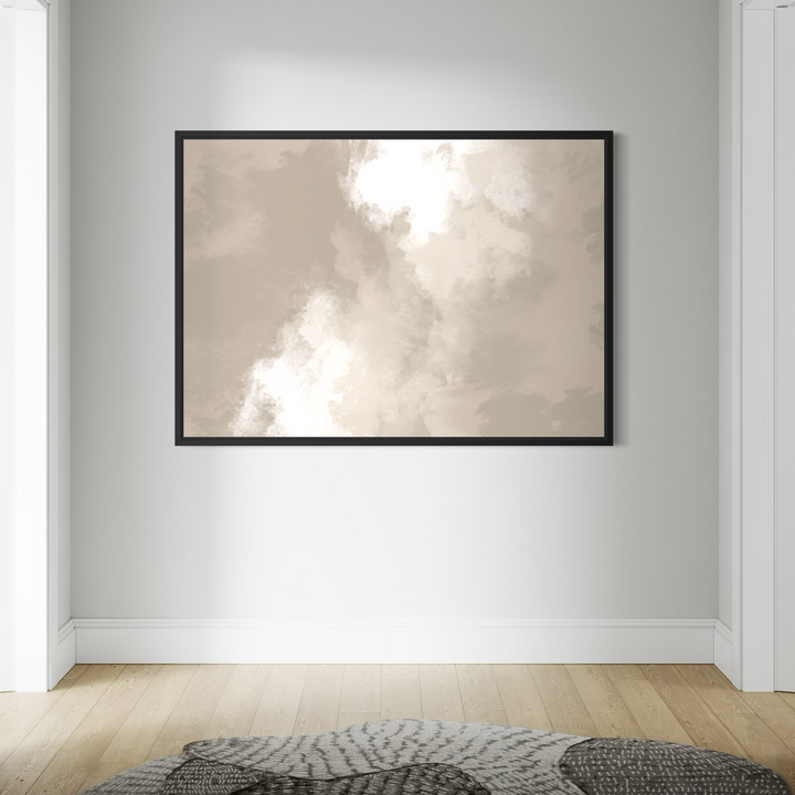Framed Canvas - Clouds