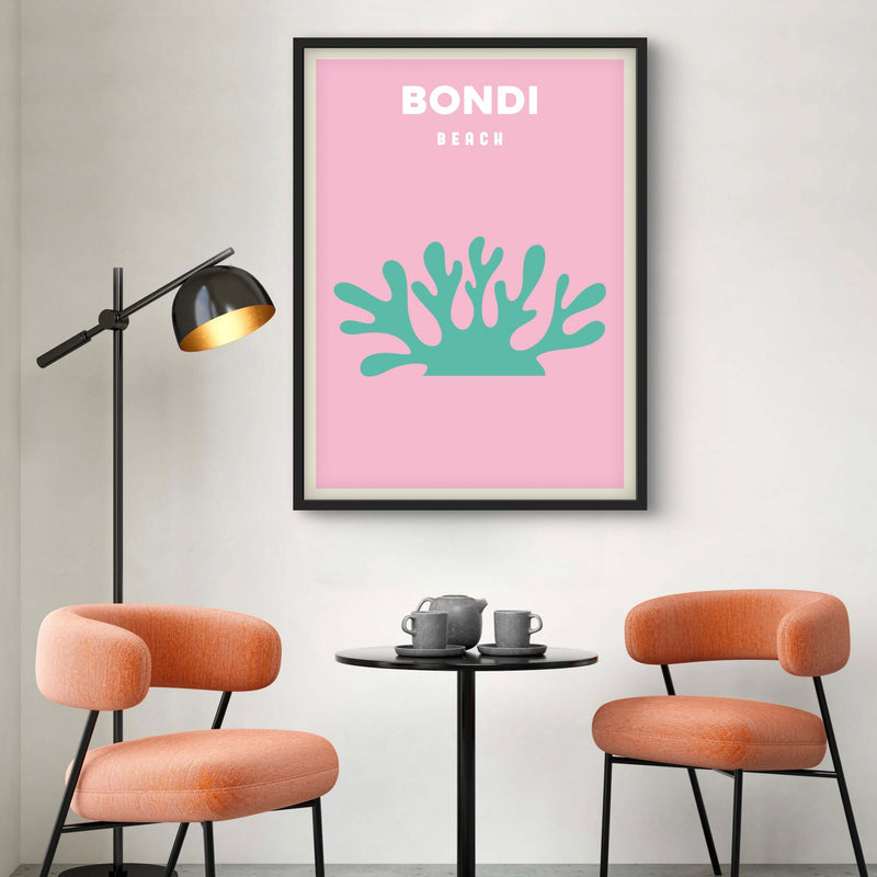 Set of 1 Framed Print - Bondi Beach