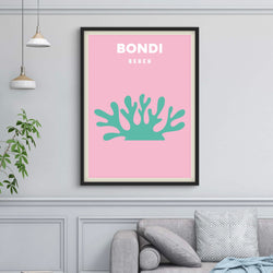 Set of 1 Framed Print - Bondi Beach