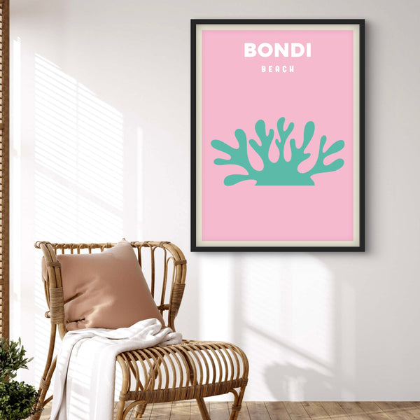 Set of 1 Framed Print - Bondi Beach