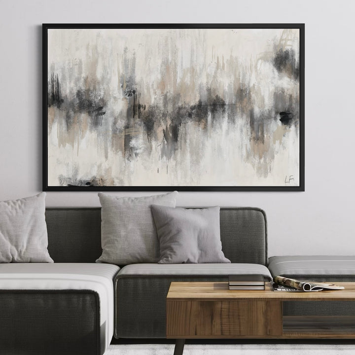 Framed Canvas - Whispered Haze