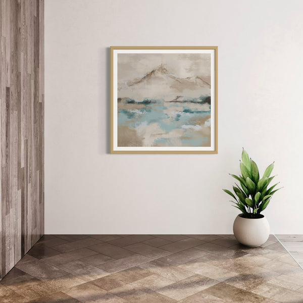 Set of 1 - Abstract Art 'Ocean Mountain'