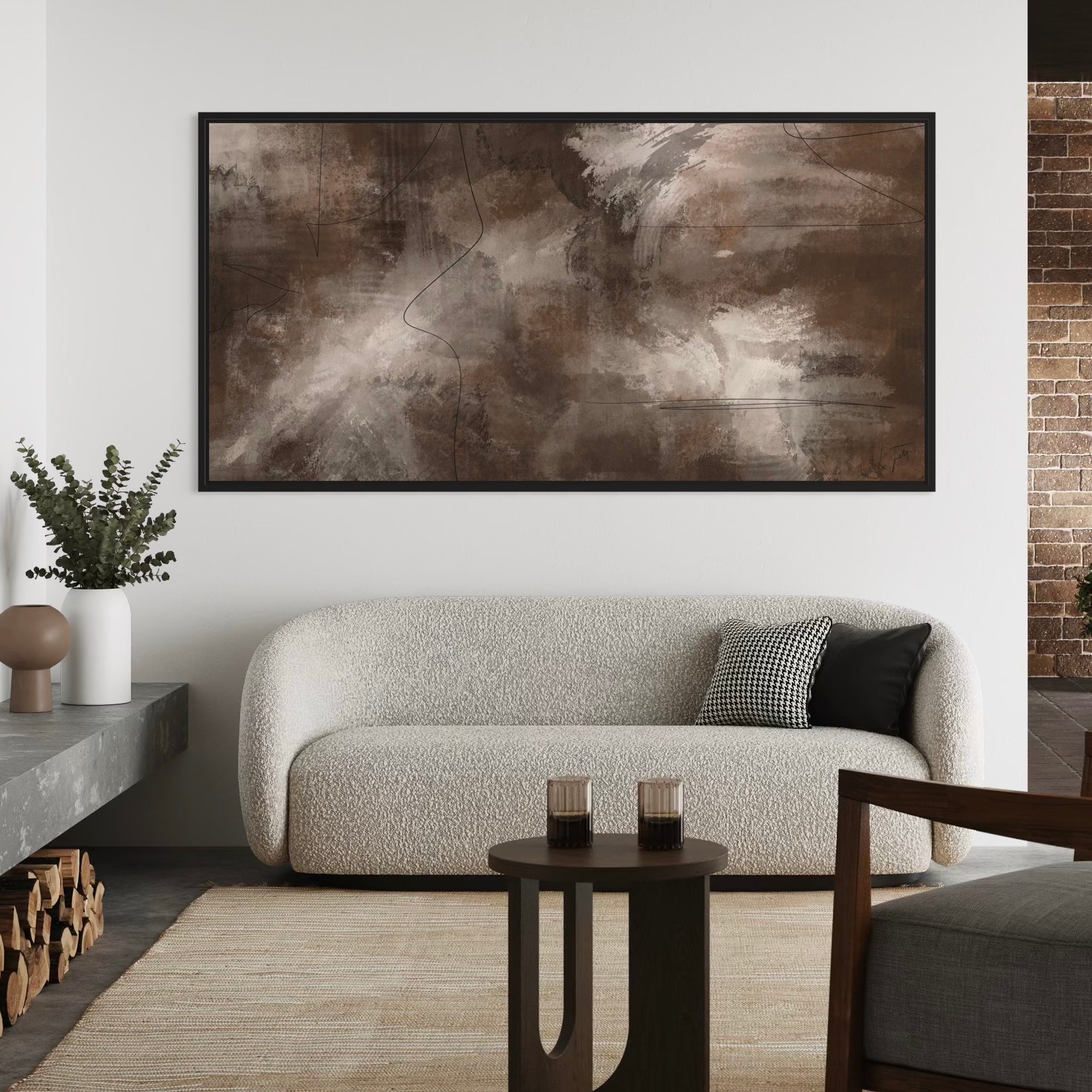 Framed Canvas - Earthbound Calm