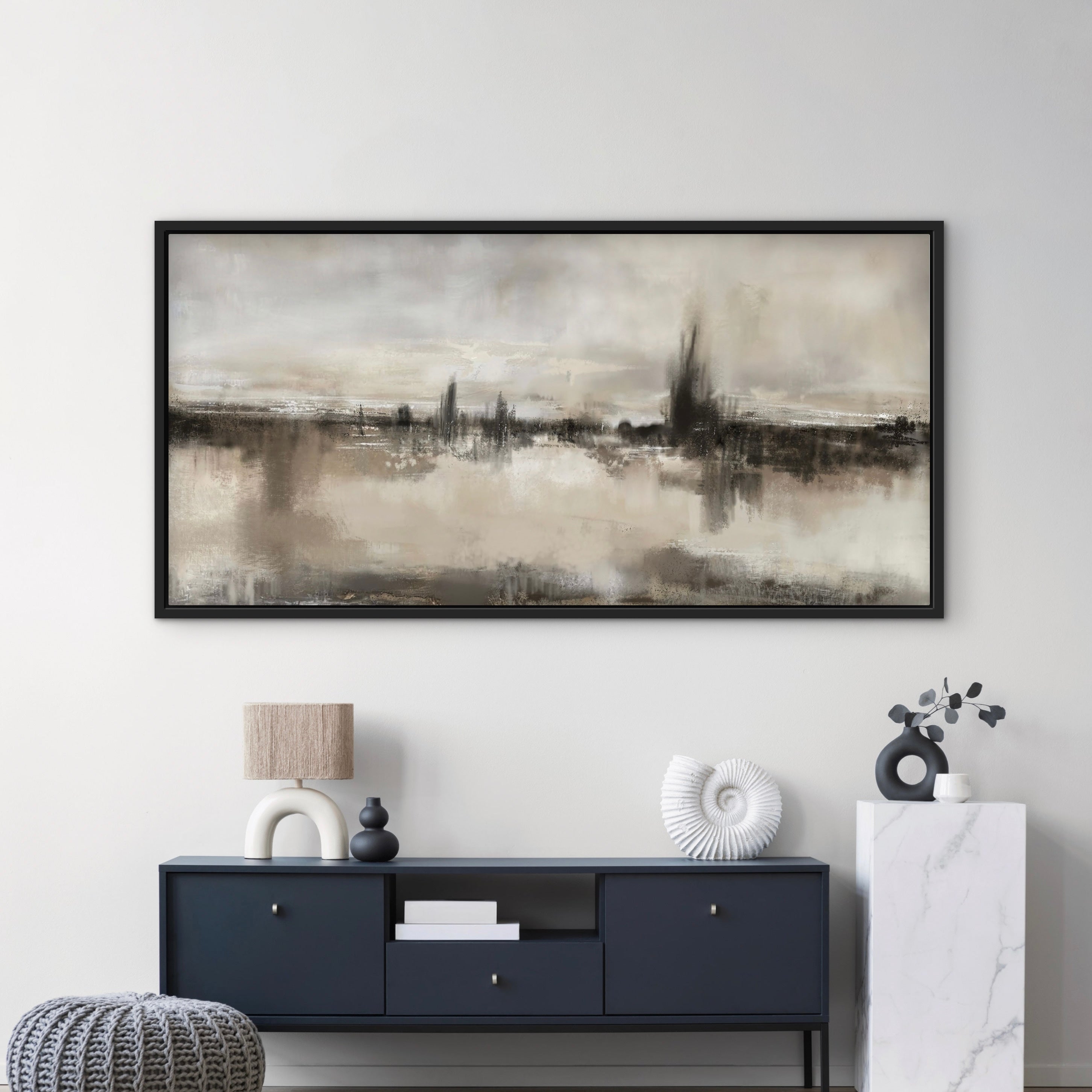 Framed Canvas - Nude Shores