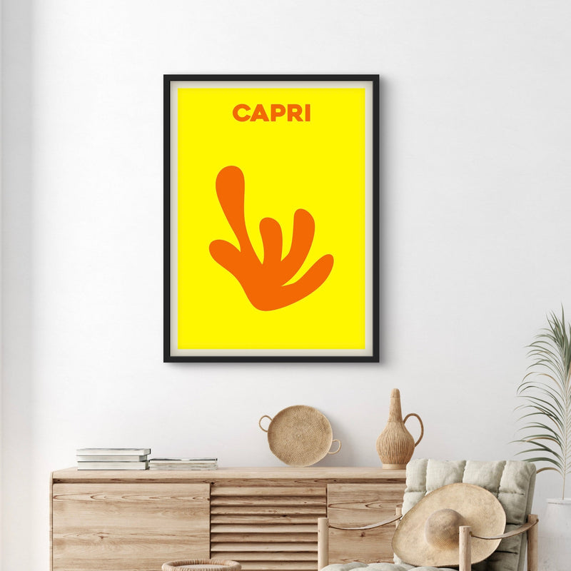 Set of 1 Framed Print - Capri