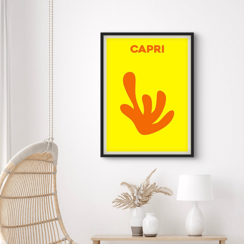 Set of 1 Framed Print - Capri