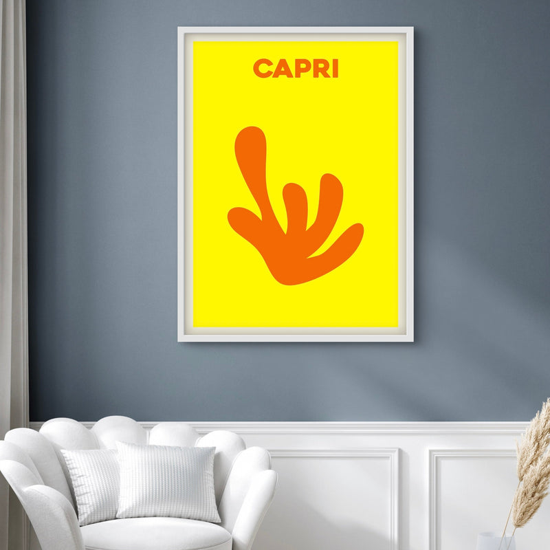 Set of 1 Framed Print - Capri