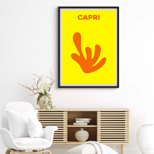 Set of 1 Framed Print - Capri