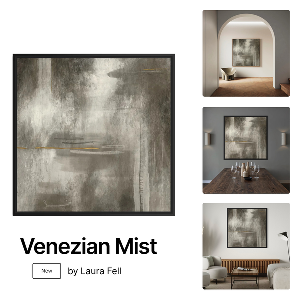 Framed Canvas - Venezian Mist