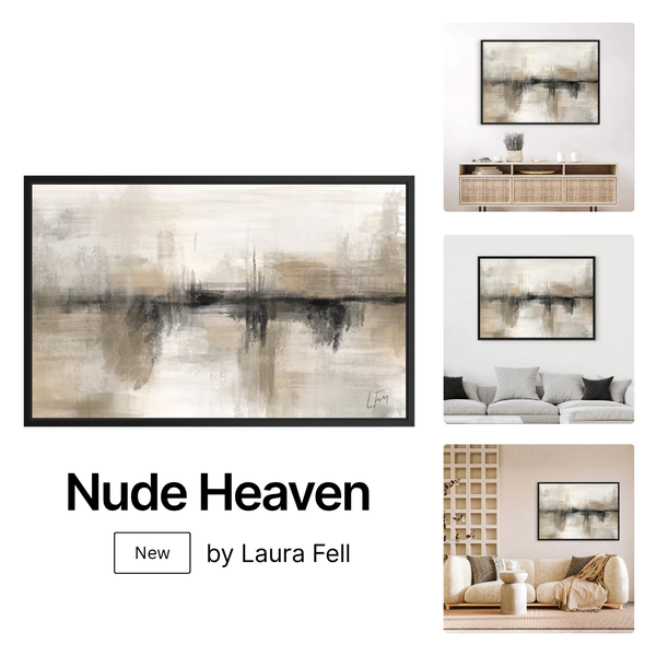 Framed Canvas - Nude Heaven