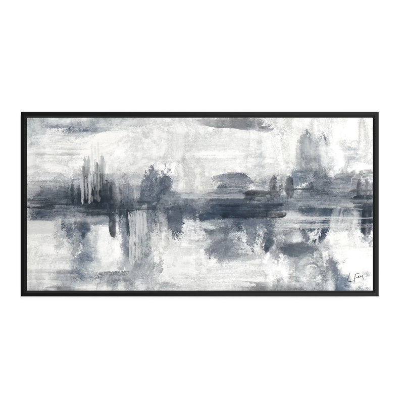 Framed Canvas - Marbella