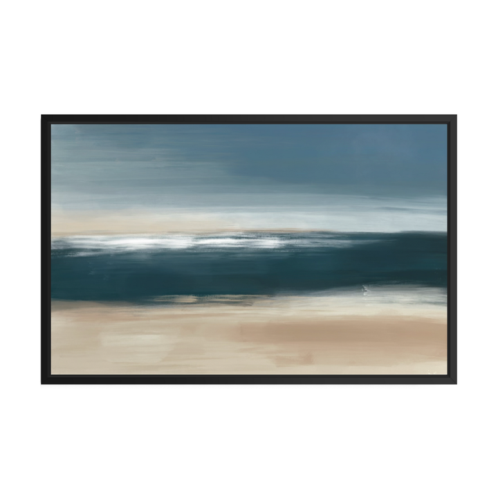 Framed Canvas - Coastal Whisper