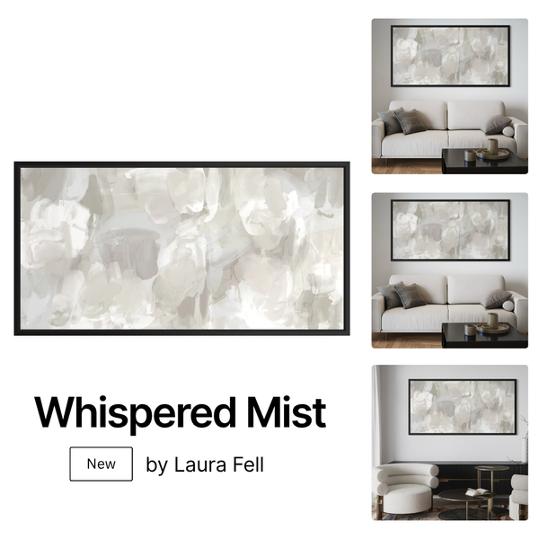 Framed Canvas - Whispered Mist